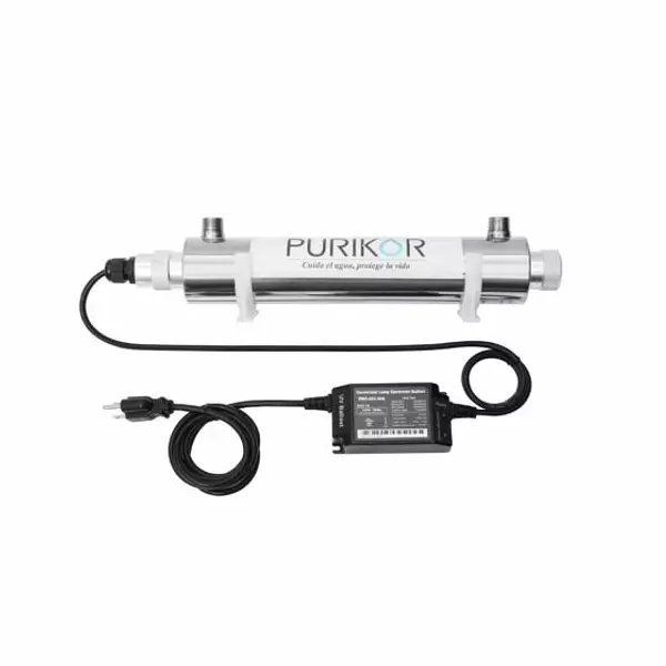 Sistema De Desinfección Con Luz Uv Classic 2gpm Purikor
