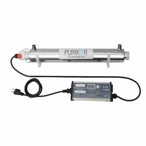 Sistema De Desinfección Con Luz Uv Platinum 18gpm Purikor