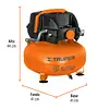 Compresor Libre De Aceite, 24l, 2-2/3hp, 127v, Truper