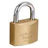 Candado De Hierro Color Latón 50 Mm, Corto, Caja, Basic