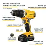 Rotomartillo 1/2", 20v, 1 Batería 2ah, Pretul