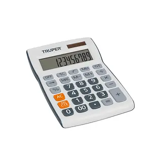 Calculadora De Escritorio 19 Cm, Truper
