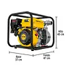 Motobomba Autocebante 2"X2", Gas. 6-1/2hp, Agrícola, Pretul