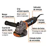 Pulidora Angular 4-1/2", 850w, Truper Ergo Pro