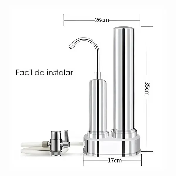 Purificador De Agua En Acero De Ultrafiltración