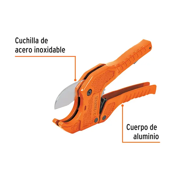 Cortador De Tubo De Plástico, Corte 1-5/8" (41 Mm), Truper