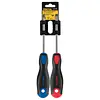 Dúo De Desarmadores 1/4" X 4" Mango Comfort Grip, Pretul