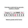 Flexómetro Amarillo 5 M Cinta 19 Mm, En Tarjeta, Pretul