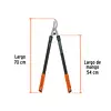 Tijera Para Ramas 70 Cm, Classic, Mgos Tubulares, Truper