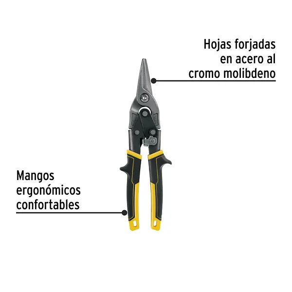 Tijera De Aviación 10" Corte Recto, Truper