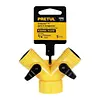 Conector "Y" 3/4" Plástico Para Manguera, Pretul