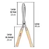 Tijera Para Poda 49 Cm, Mangos De Madera, Pretul