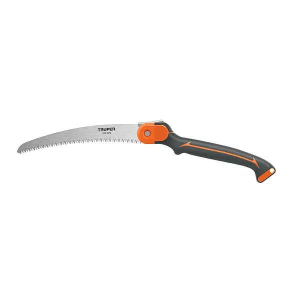 Serrucho Plegable 10" Hoja Curva 5 Dpp Mango Plástico,Truper