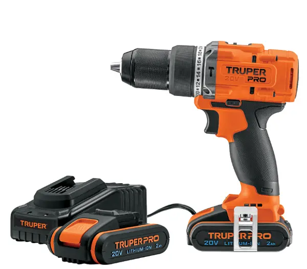 Rotomartillo 1/2", 20v, 2 Baterías 2ah, Truper Pro