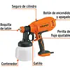 Pistola Eléctrica Para Pintar De 330 W, Truper