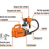 Pistola Para Pintar Eléctrica De 600 W, Truper