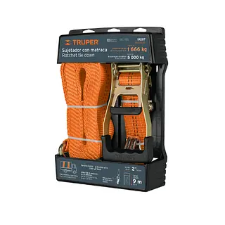 Sujetador Con Matraca Carga Máxima 5000 Kg, Truper