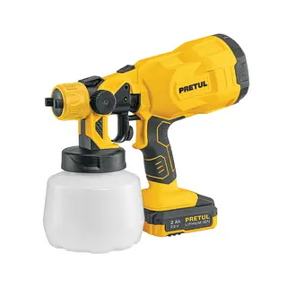 Pistola Para Pintar, 20v, 1 Batería 2ah, Pretul