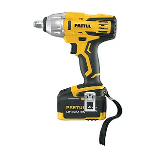 Llave De Impacto 1/2", 20v, 155 Lb/Ft, 1 Batería 4ah, Pretul