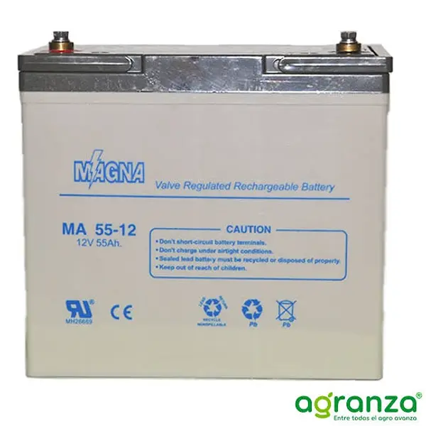 Bateria 12 V 55 Ah Gel Mag55-12