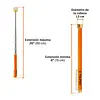 Imán Extensible De Acero Inoxidable, 1.5 Kg, Truper