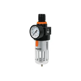 Filtro Y Regulador, Presión De Aire, Cuerda 1/4" Npt, Truper