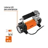 Inflador Portátil 12 V Para Auto, Con Linterna Led, Truper