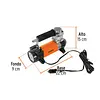 Inflador Portátil 12 V Para Auto, Con Linterna Led, Truper