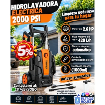 ¡Hidrolavadoras: potencia y limpieza!