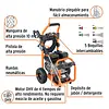 Hidrolavadora Con Motor A Gasolina, 2,800 Psi, Truper