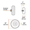 Hidrolavadora Con Motor A Gasolina, 2,800 Psi, Truper